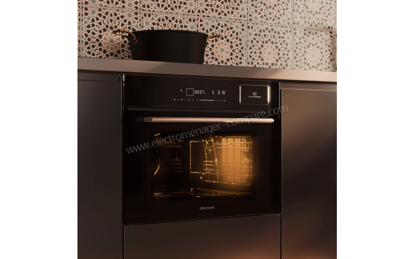 CECOTEC Bolero Hexa MWS704500 Glass Black - Appareil encastr&eacute;