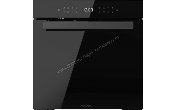 CECOTEC Bolero Hexa P506000 Glass Black A+ - Vue de face