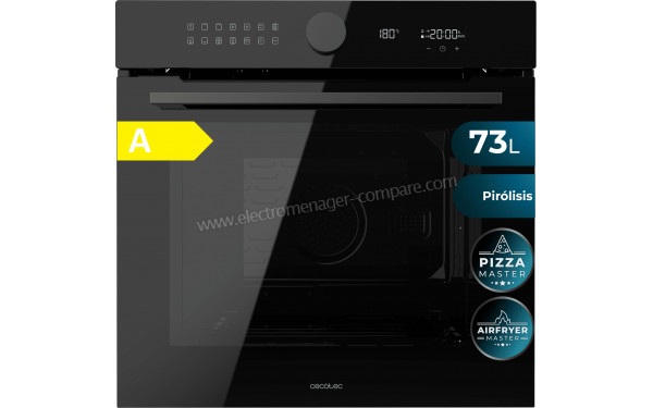 CECOTEC Bolero Hexa P516000 Glass Black A - Dimensions