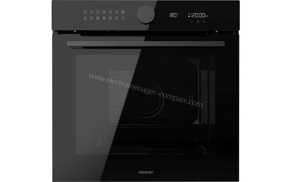 CECOTEC Bolero Hexa P516000 Glass Black A - Vue de face