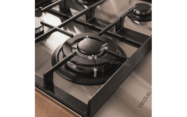 CECOTEC Bolero Squad G 4400F Inox - Zoom sur le foyer Wok