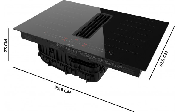CECOTEC Bolero Squad IH 4800 FullFlex80 - Dimensions