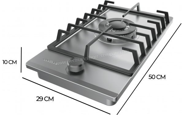 CECOTEC Bolero Squad G 1200F Inox - Dimensions