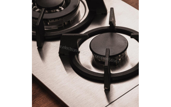 CECOTEC Bolero Squad G 2200S Inox - Zoom sur le foyer &agrave; gaz