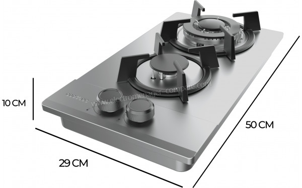 CECOTEC Bolero Squad G 2200S Inox - Dimensions