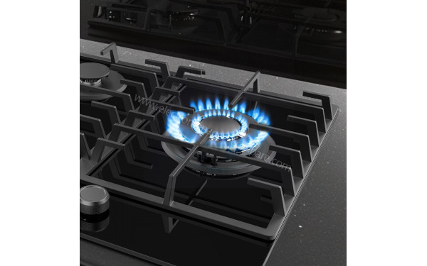 CECOTEC Bolero Squad G 3200F Glass Black - Zoom sur le foyer Wok