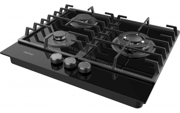 CECOTEC Bolero Squad G 3200F Glass Black - Vue 3/4 droite