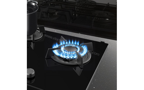 CECOTEC Bolero Squad G 3200S Glass Black - Zoom sur le foyer Wok