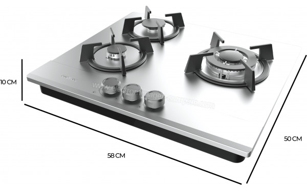 CECOTEC Bolero Squad G 3200S Inox - Dimensions