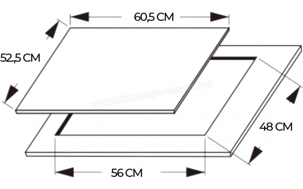 CECOTEC Bolero Squad G 3800S Eternal Nano Glass - Dimensions