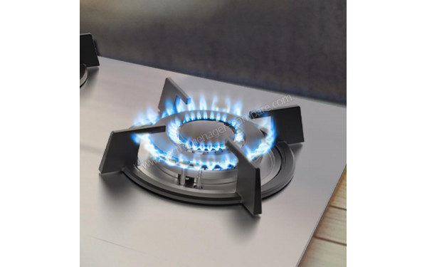 CECOTEC Bolero Squad G 4200S Inox - Zoom sur le foyer &agrave; gaz