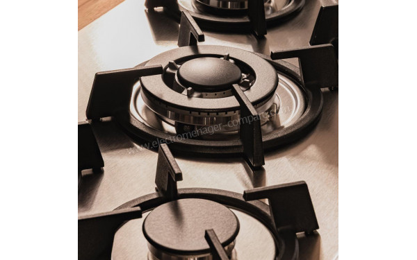 CECOTEC Bolero Squad G 5200S Inox - Zoom sur les foyers &agrave; gaz