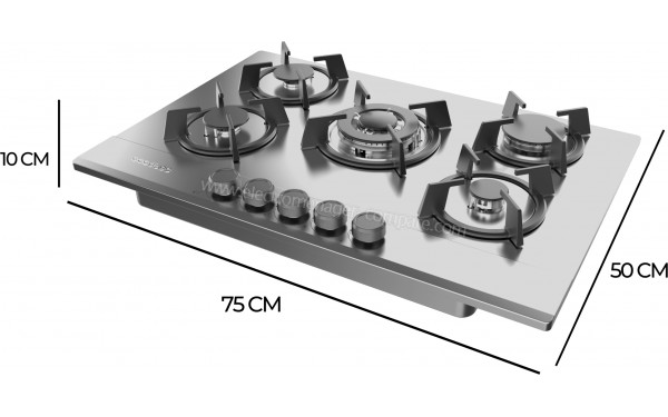 CECOTEC Bolero Squad G 5200S Inox - Dimensions