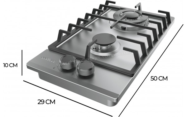 CECOTEC Bolero Squad GN 2200F Inox - Dimensions
