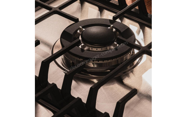 CECOTEC Bolero Squad GN 3200F Inox - Zoom sur le foyer &agrave; gaz