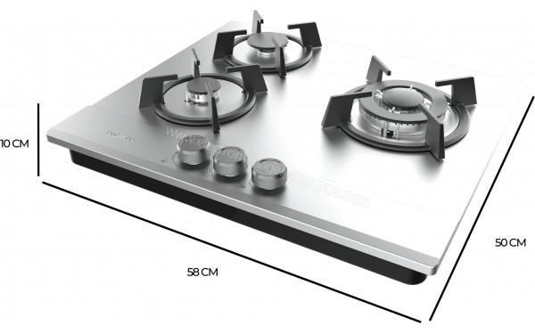 CECOTEC Bolero Squad GN 3200S Inox - Dimensions