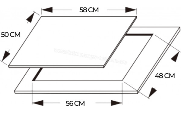 CECOTEC Bolero Squad GN 4200S Inox - Dimensions