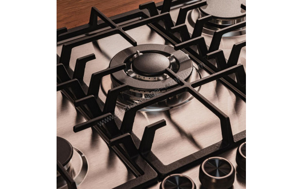 CECOTEC Bolero Squad GN 5200F Inox - Zoom sur le foyer &agrave; gaz Wok