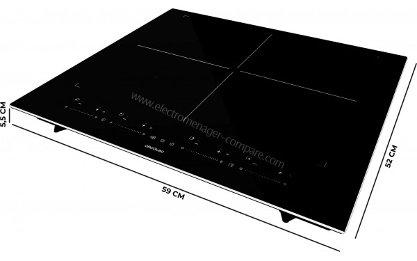 CECOTEC Bolero Squad I 4700 TitanicZone ShieldGlass - Dimensions