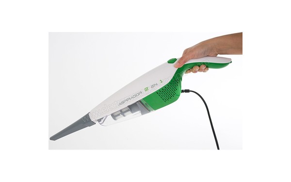 CECOTEC Conga Duo Stick - Vue 3/4 droite apsirateur &agrave; main