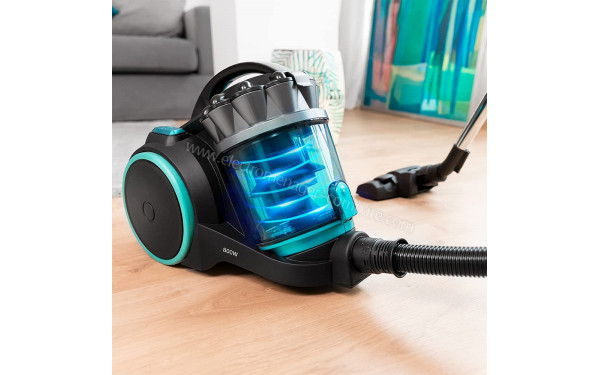 CECOTEC Conga Popstar 3000 X-Treme Animal Pro - Vue du syst&egrave;me cyclonique