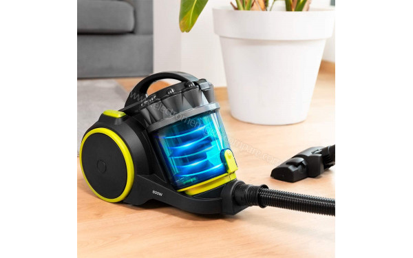 CECOTEC Conga Popstar 3000 X-Treme - Vue du syst&egrave;me cyclonique