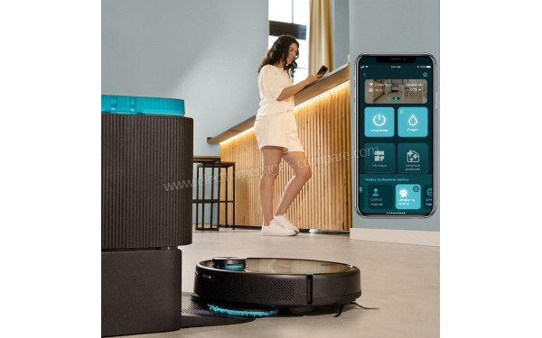 CECOTEC Conga 11090 Spin Revolution Home&Wash - Application pour smartphones ou tablettes