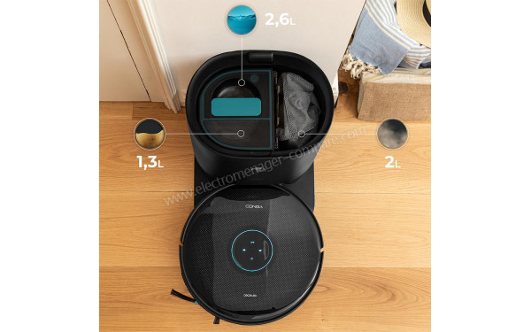 CECOTEC Conga 12090 Twice Roller Home&Fill - Dimensions