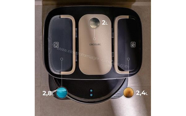 CECOTEC Conga 13090 Spin Revolution Home&Wash - Dimensions