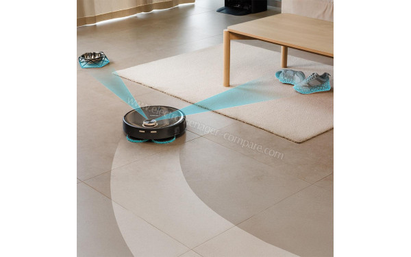 CECOTEC Conga 13090 Spin Revolution Home&Wash - D&eacute;tecte et &eacute;vite les objets