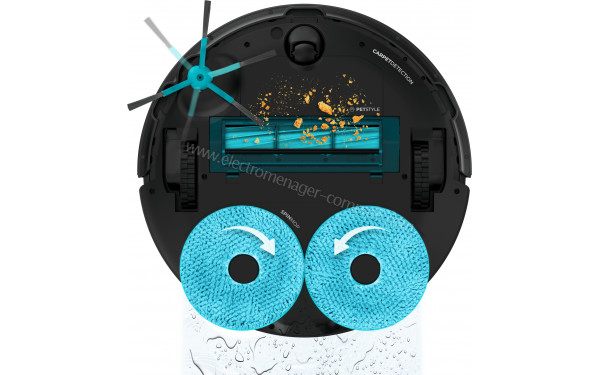 CECOTEC Conga 13090 Spin Revolution Home&Wash - Vue du dessous