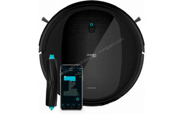 CECOTEC Conga 2290 Vital - Vue du dessus avec accessoires