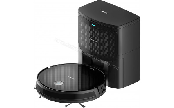 CECOTEC Conga 2299 Ultra Home X-Treme T - Vue sur base de chargement 3/4 droite