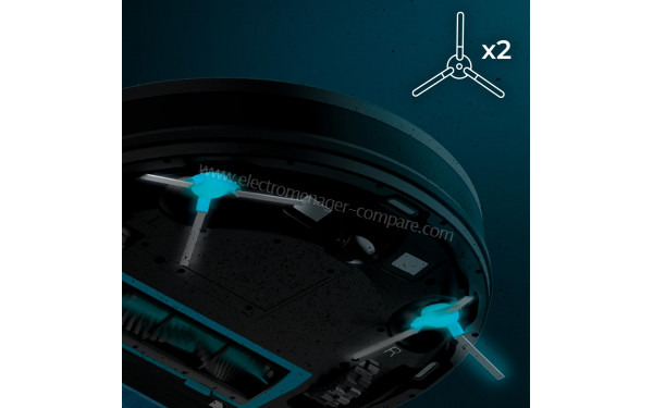 CECOTEC Conga 2499 Ultra Home Titanium - Vue du dessous