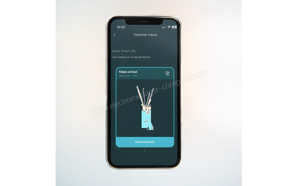 CECOTEC Conga 8290 Immortal Ultra Power Genesis - Application pour smartphones ou tablettes