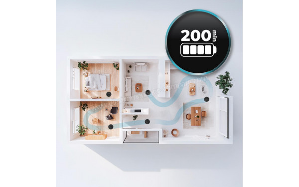 CECOTEC Conga 9590 Spin Revolution Ultra Power Home - Autonomie jusqu'&agrave; 200 minutes