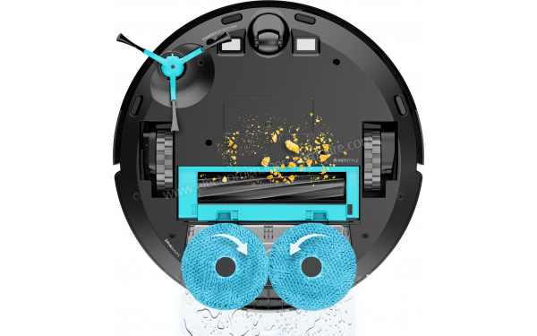 CECOTEC Conga 9990 AI Spin Revolution Ultra Power Home - Vue du dessous