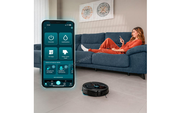 CECOTEC Conga 9990 AI Spin Revolution Ultra Power Home - Application pour smartphones ou tablettes