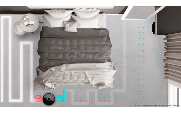 CECOTEC Conga 4490 - Reprise du cycle apr&egrave;s recharge