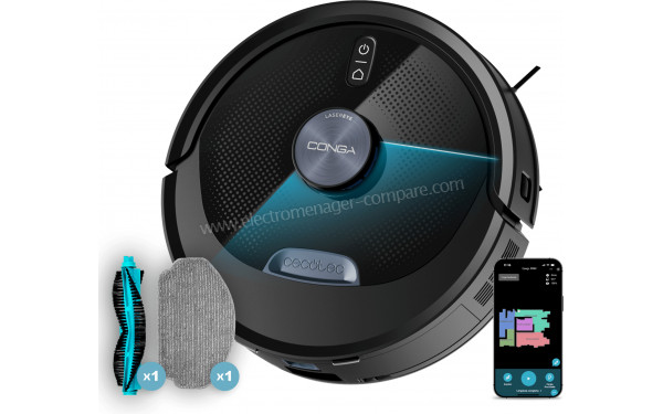 CECOTEC Conga M60 Dark - Vue d'ensemble