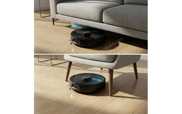 CECOTEC Conga M60 Dark - Dimensions