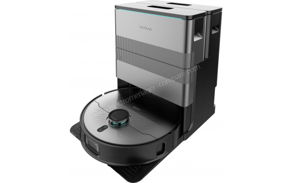 CECOTEC Conga X100 X-Treme - Vue de 3/4 droite sur la station de chargement