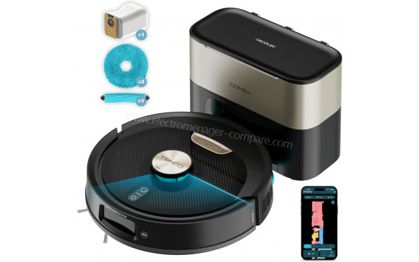 CECOTEC Conga Y100 Spin AI - Vue d'ensemble