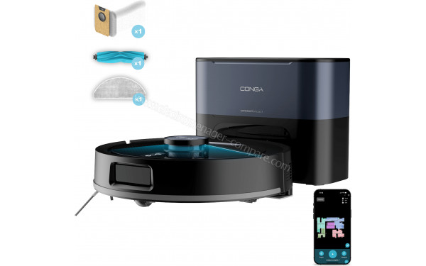 CECOTEC Conga Y80 Pro - Vue d'ensemble