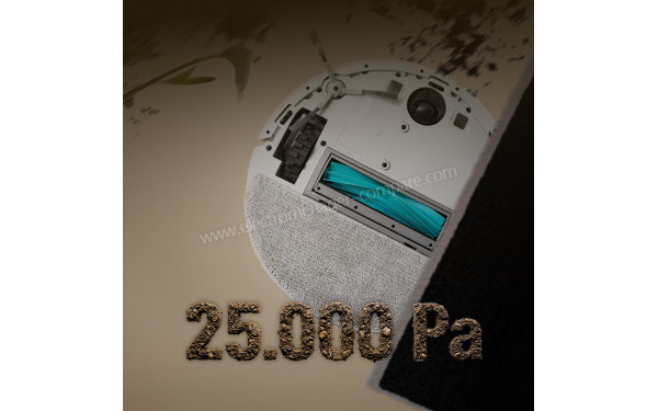 CECOTEC Conga Y90 Pearl - Puissance d'aspiration