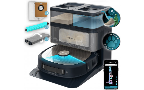 CECOTEC Conga Z100 X-Treme - Vue d'ensemble