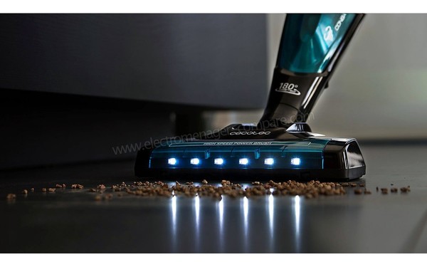 CECOTEC Conga ErgoExtreme 29.6 V - T&ecirc;te d'aspiration avec &eacute;clairage