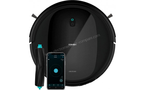 CECOTEC Conga Flash Connected Titanium - Vue d'ensemble