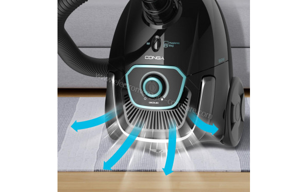 CECOTEC Conga Powerbag 2500 Compact Plus - Mise en situation