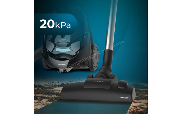 CECOTEC Conga Powerbag 2000 - Mise en situation